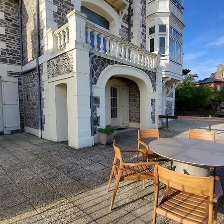 Vue Pleine Mer A La Perle Marine - La Terrasse Dinard Exterior foto