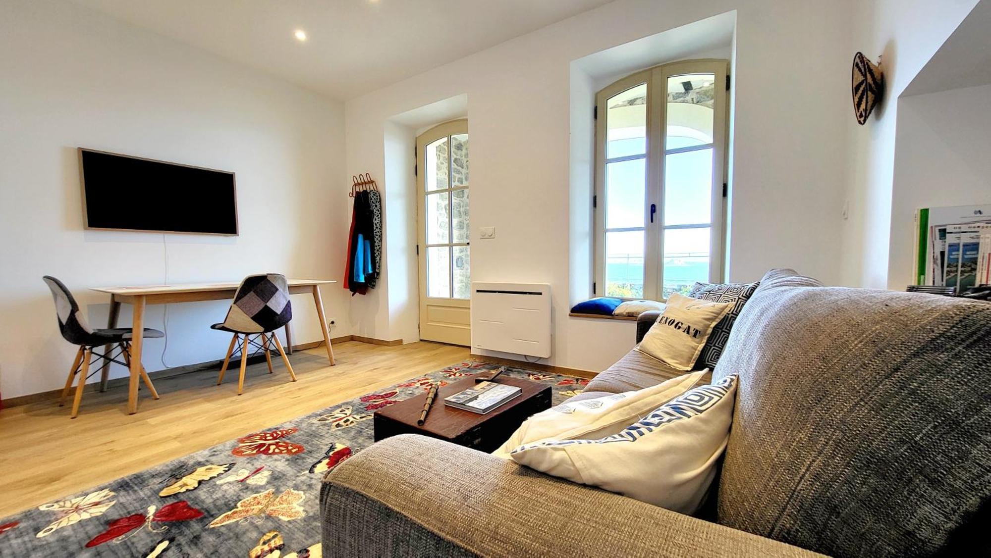 Vue Pleine Mer A La Perle Marine - La Terrasse Dinard Exterior foto